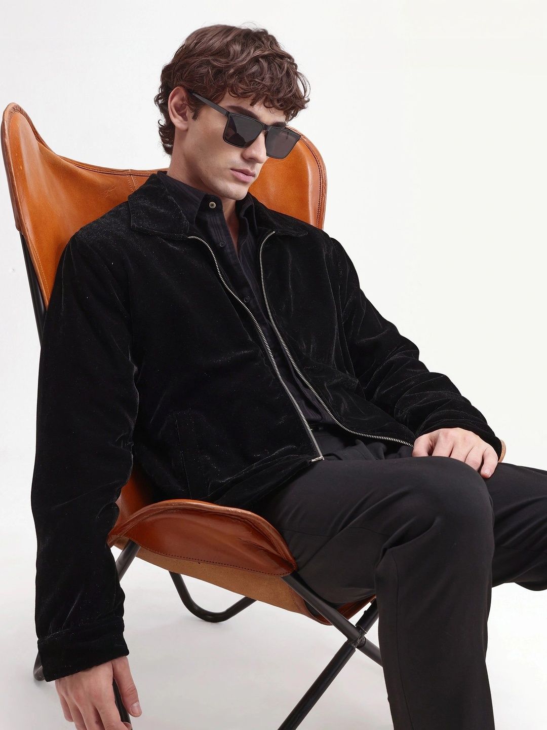 RARE RABBIT Men Bomber Jacket