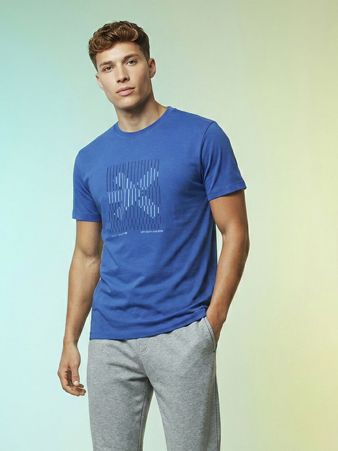 HRX by Hrithik Roshan Brand Logo Printed T-shirt