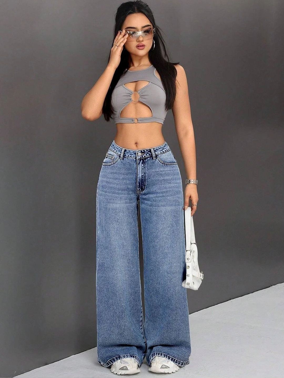 Kotty Women Regular Fit High-Rise Stretchable Jeans