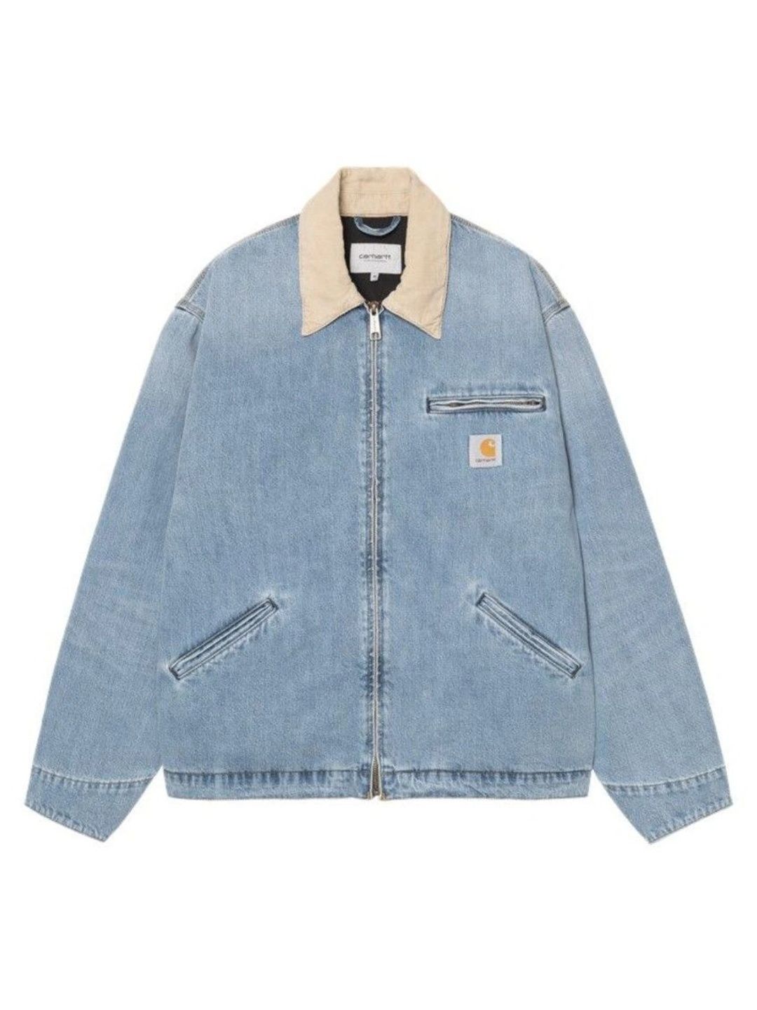 Carhartt WIP Light Blue Logo Jacket