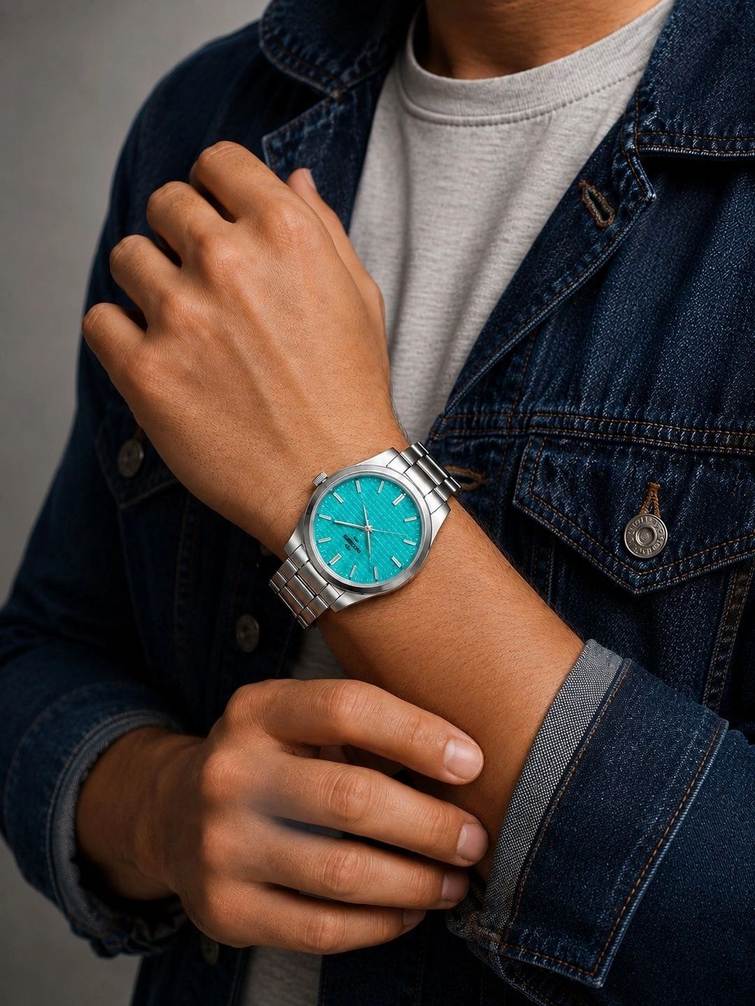 腕時計 Arizona Turquoise Indian Watch Hand Made 腕時計 Arizona
