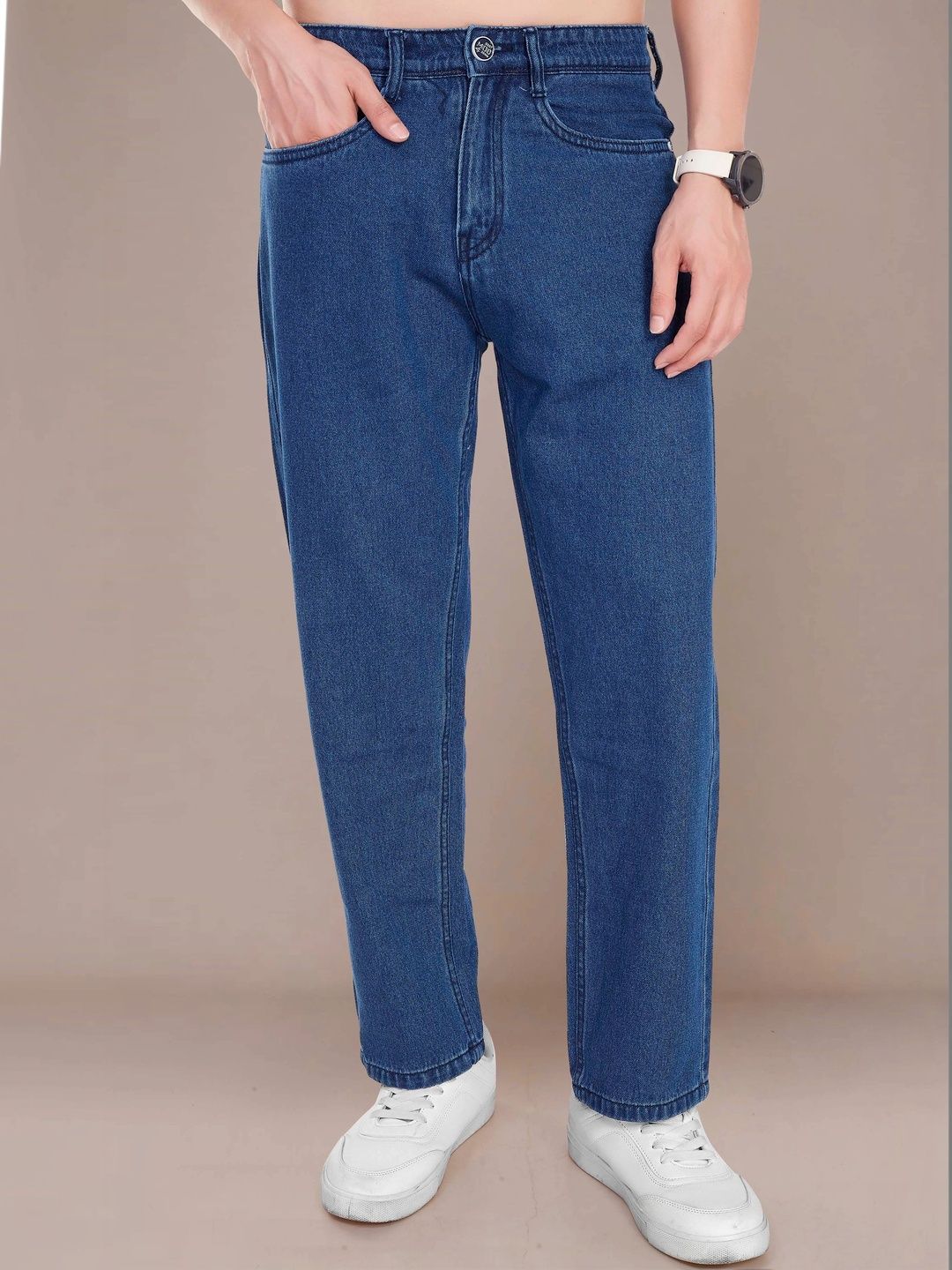 DIVISIVE Men Relaxed Fit Mid-Rise Jeans