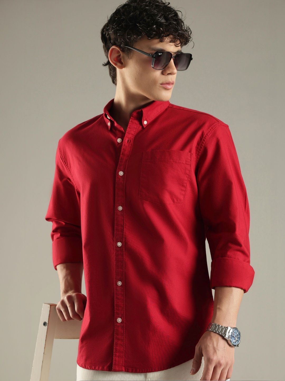HERE&NOW Men Casual Shirt
