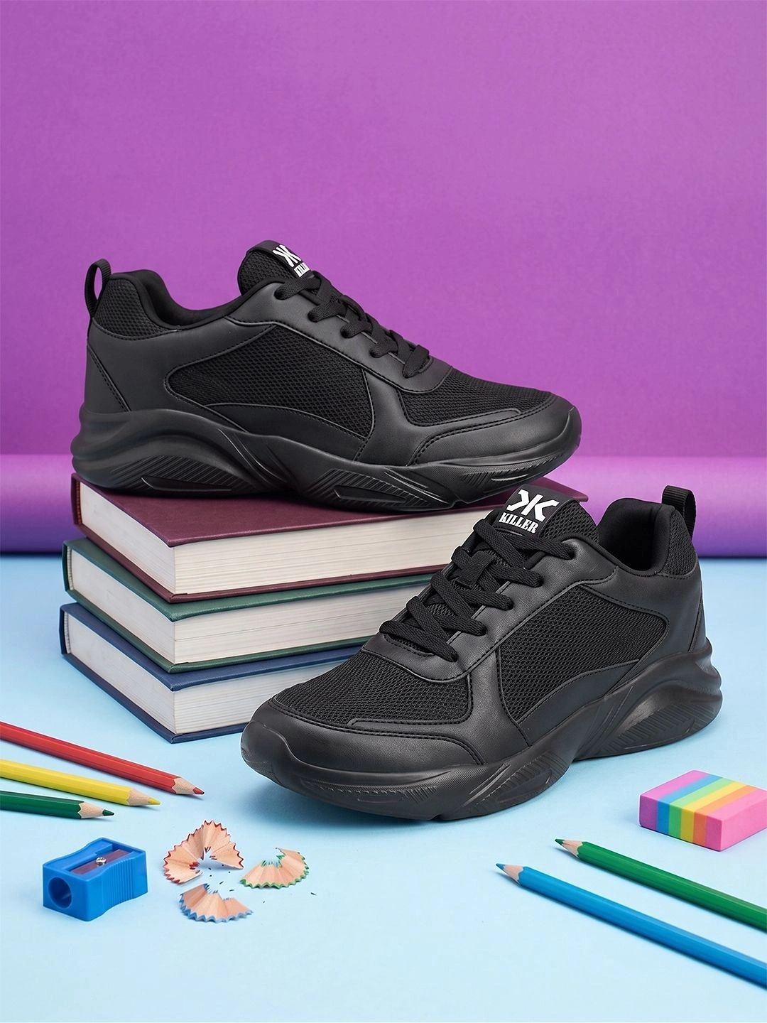 Killer Men Mesh Running Non-Marking Shoes