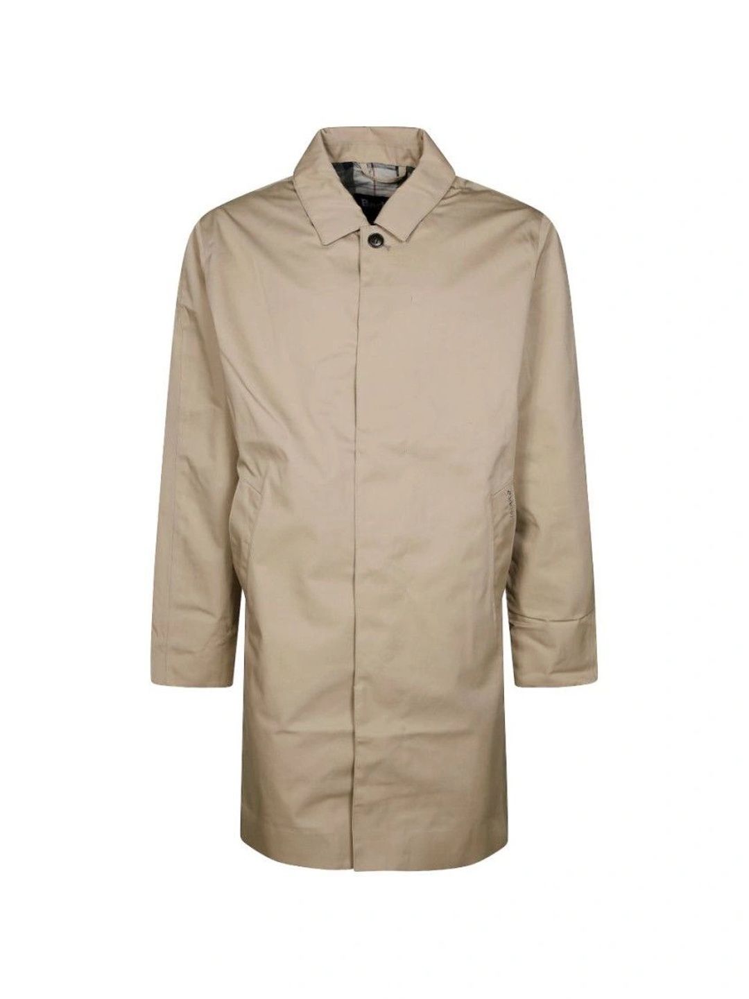 Barbour Beige Shirt Collar Jacket
