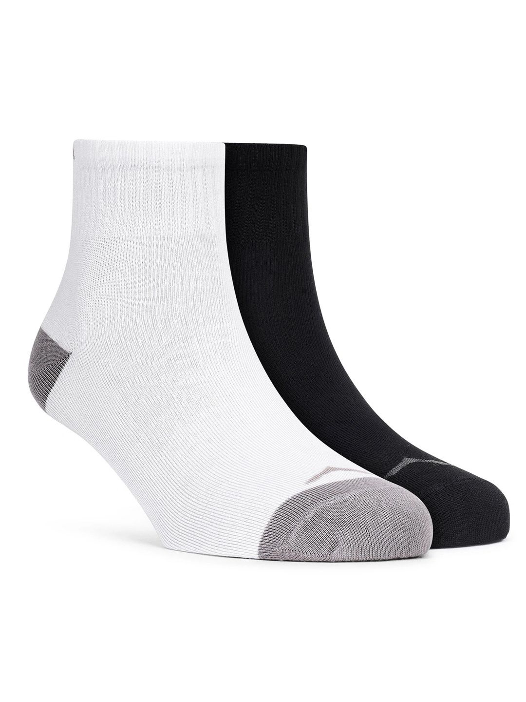 Adventra Sports Men Pack of 2 Assorted Colourblocked Ankle Length Socks