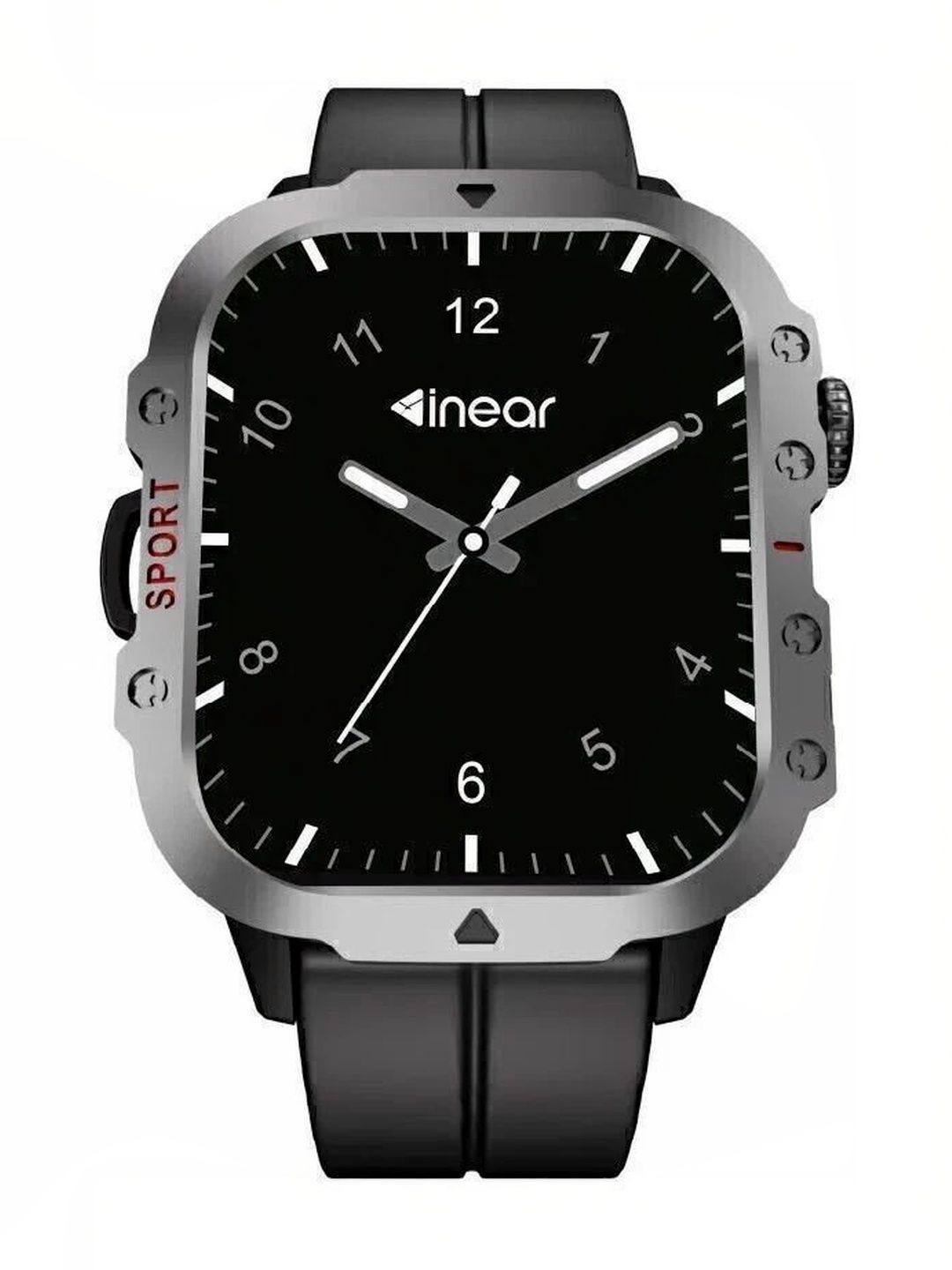 inear INWATCH with 2.01 Inch HD Display- Bluetooth Calling- Smartwatch
