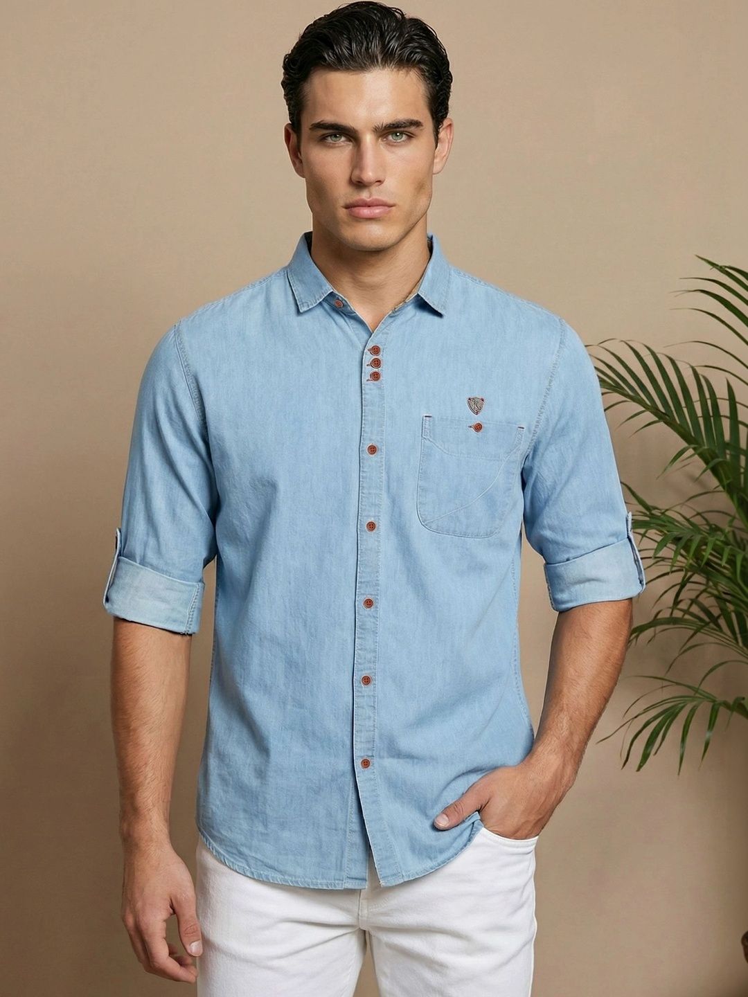 Kuons Men Classic Casual Shirt