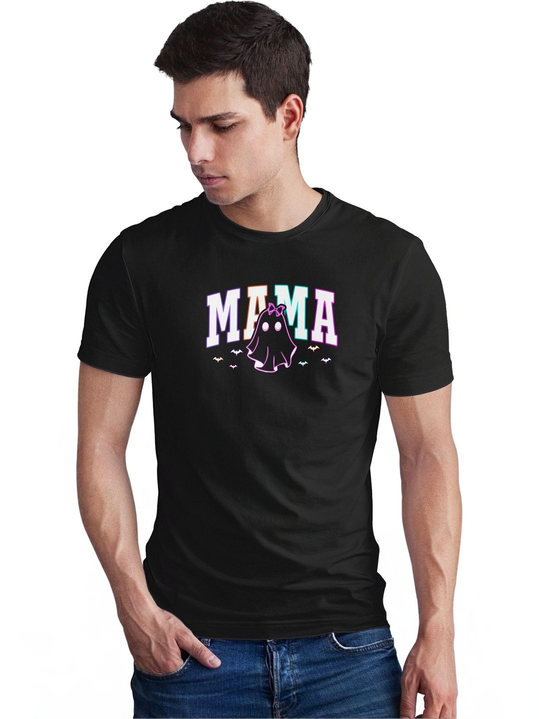 Seekbuylove Men Typography Printed Bio Finish T-shirt