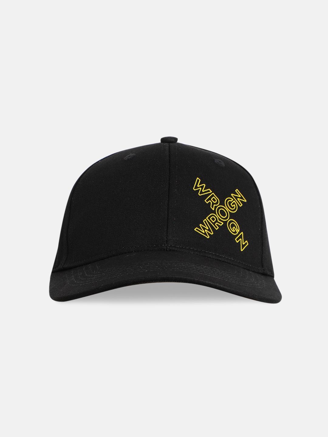 WROGN Men Printed Pure Cotton Snapback Cap