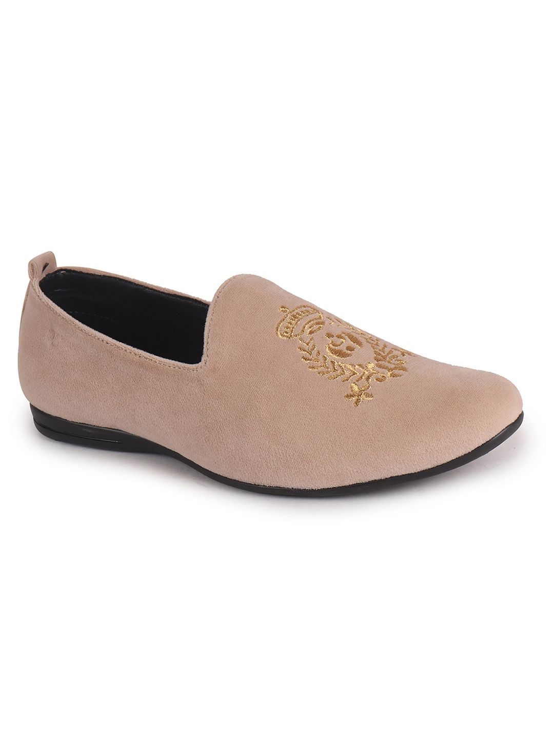 FAUSTO Men Velvet Loafers