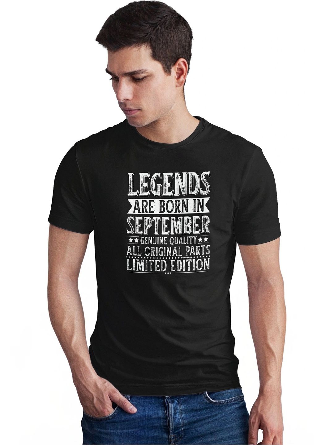 Seekbuylove Men Typography Printed Bio Finish T-shirt