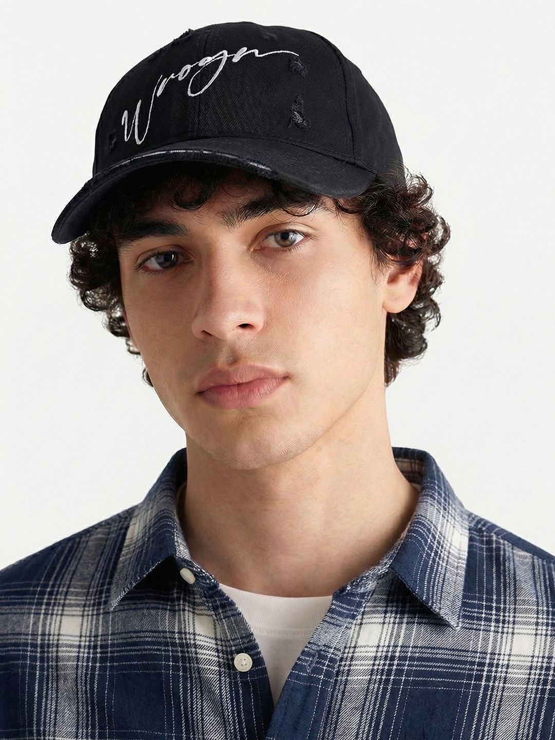 WROGN Unisex Embroidered Cotton Baseball Cap