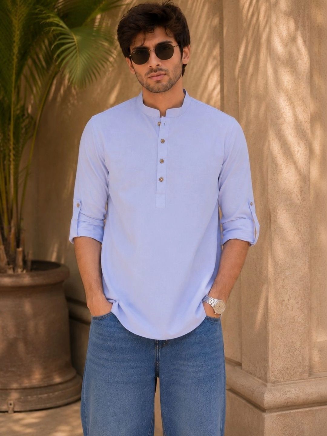 See Designs Men Pure Cotton Kurta