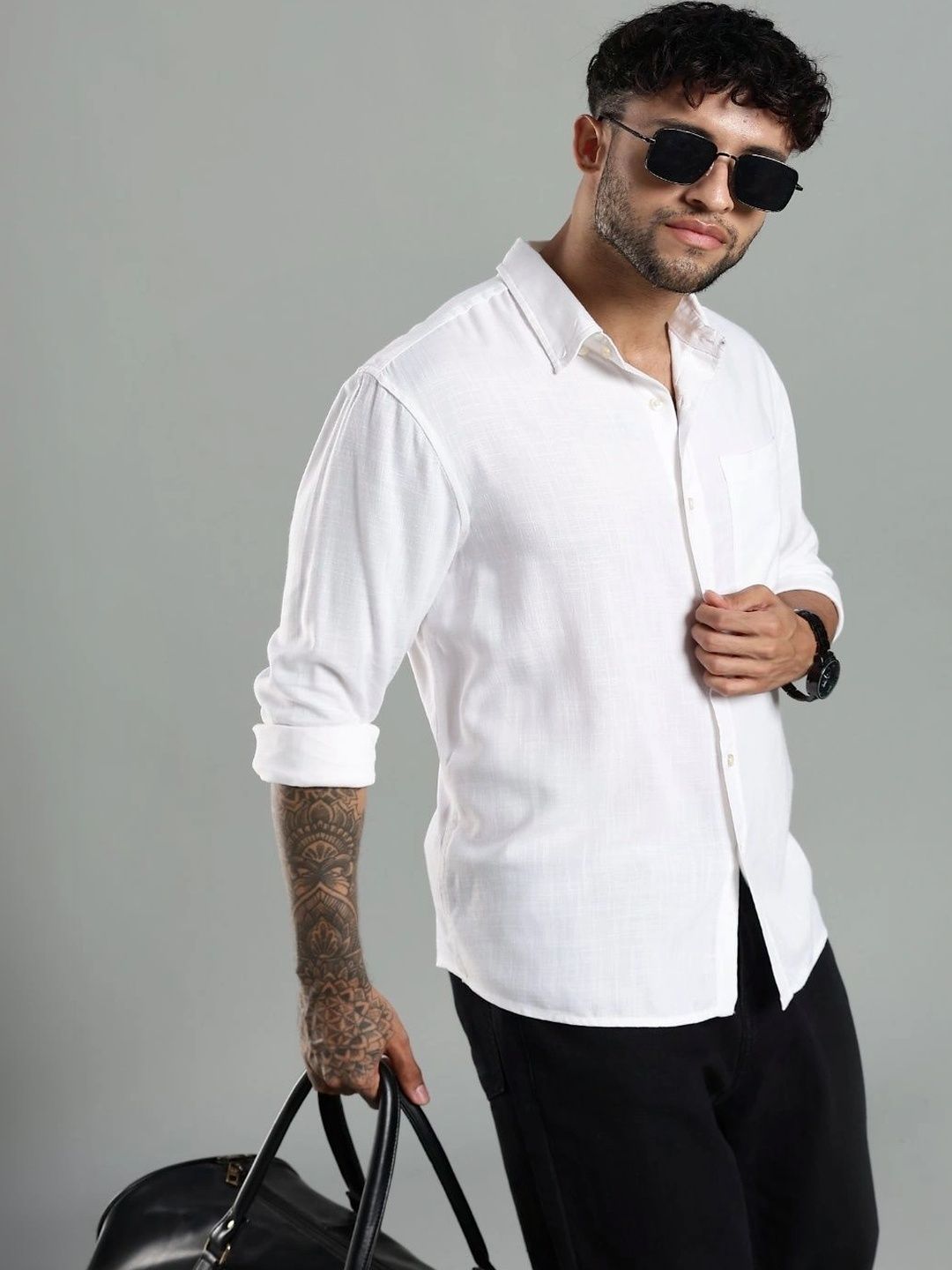 CLAZEP Men Relaxed Casual Shirt