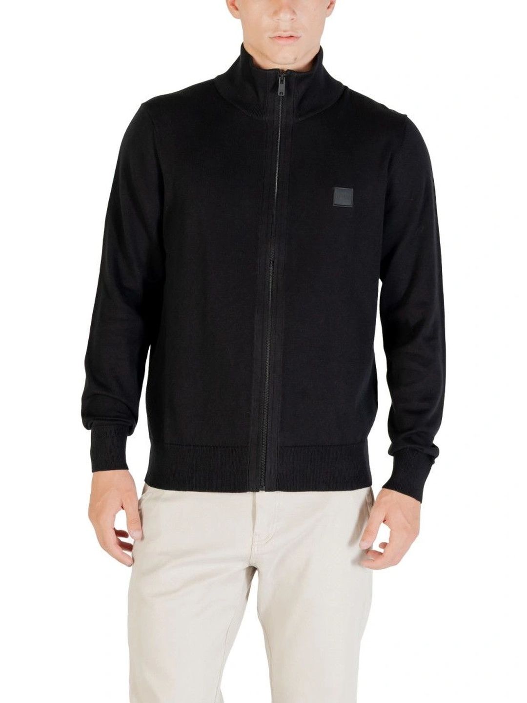 BOSS Black Mock Collar Jacket