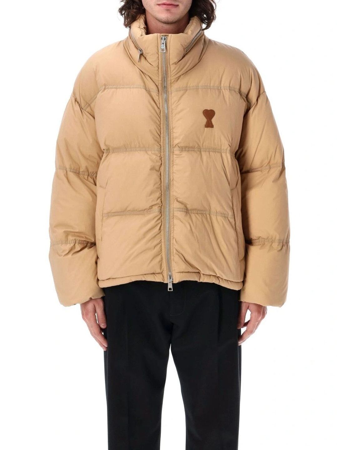 Ami Paris Men Lightweight Puffer Jacket
