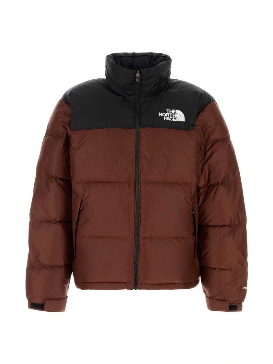The North Face Dark Brown Color Block Jacket