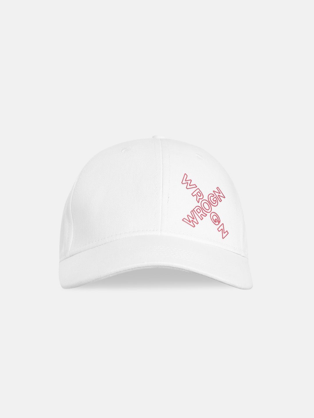 WROGN Men Printed Pure Cotton Snapback Cap