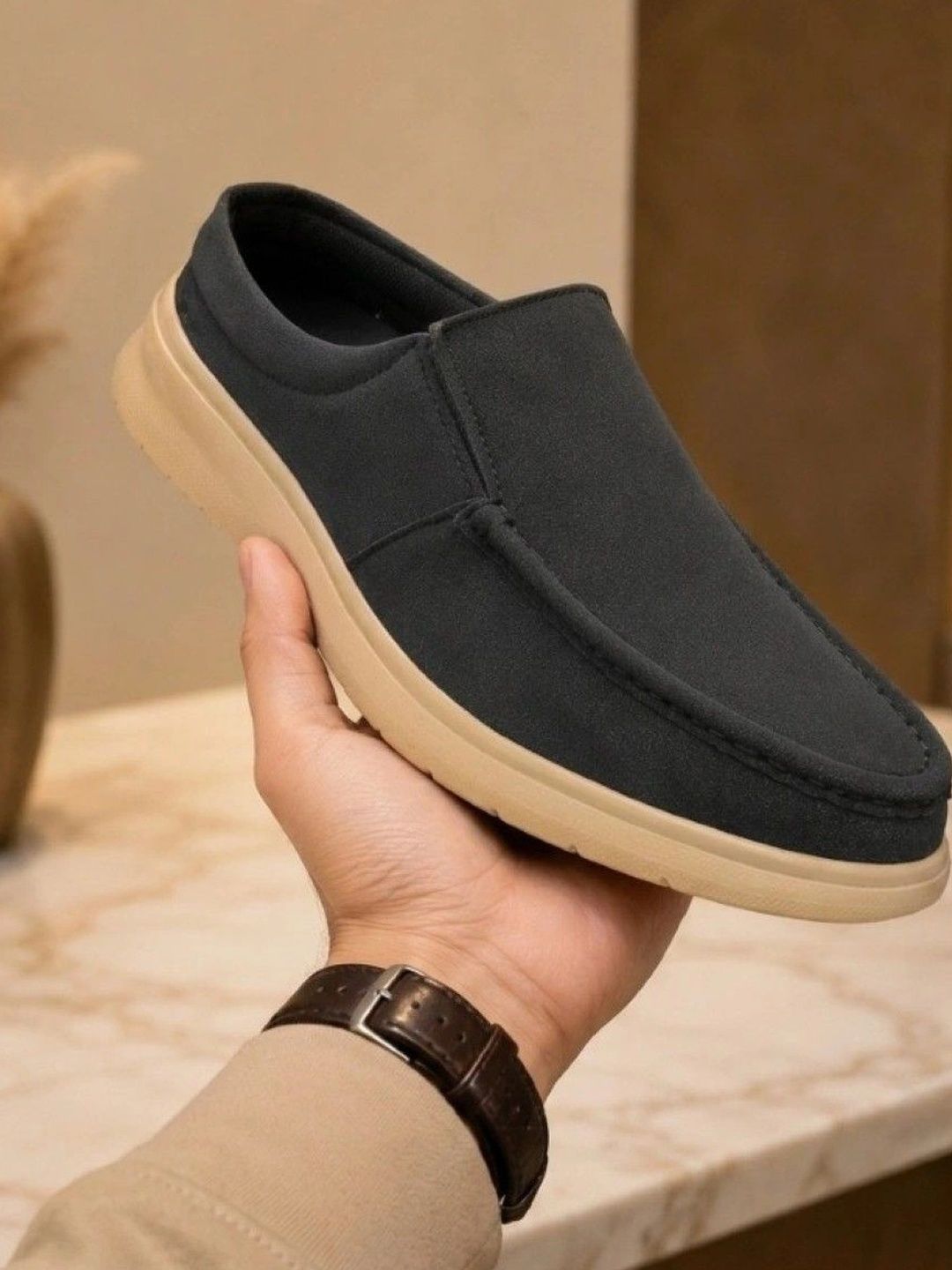 Provogue Provogue Men Suede Mules