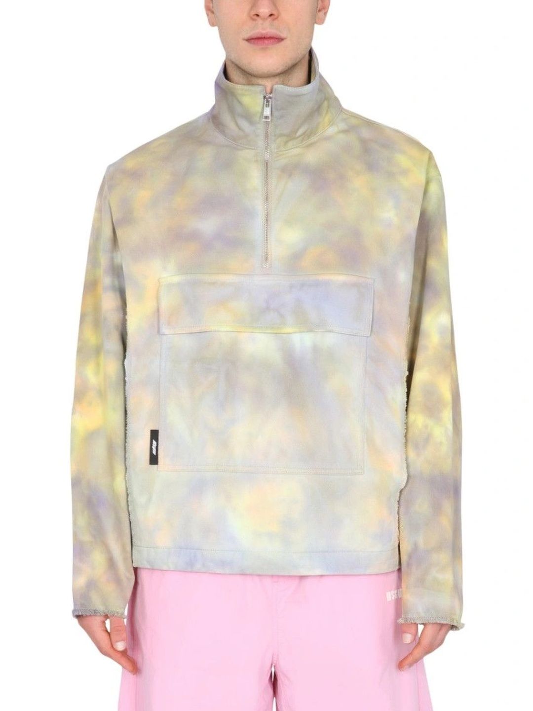 MSGM Purple Printed Regular Jacket