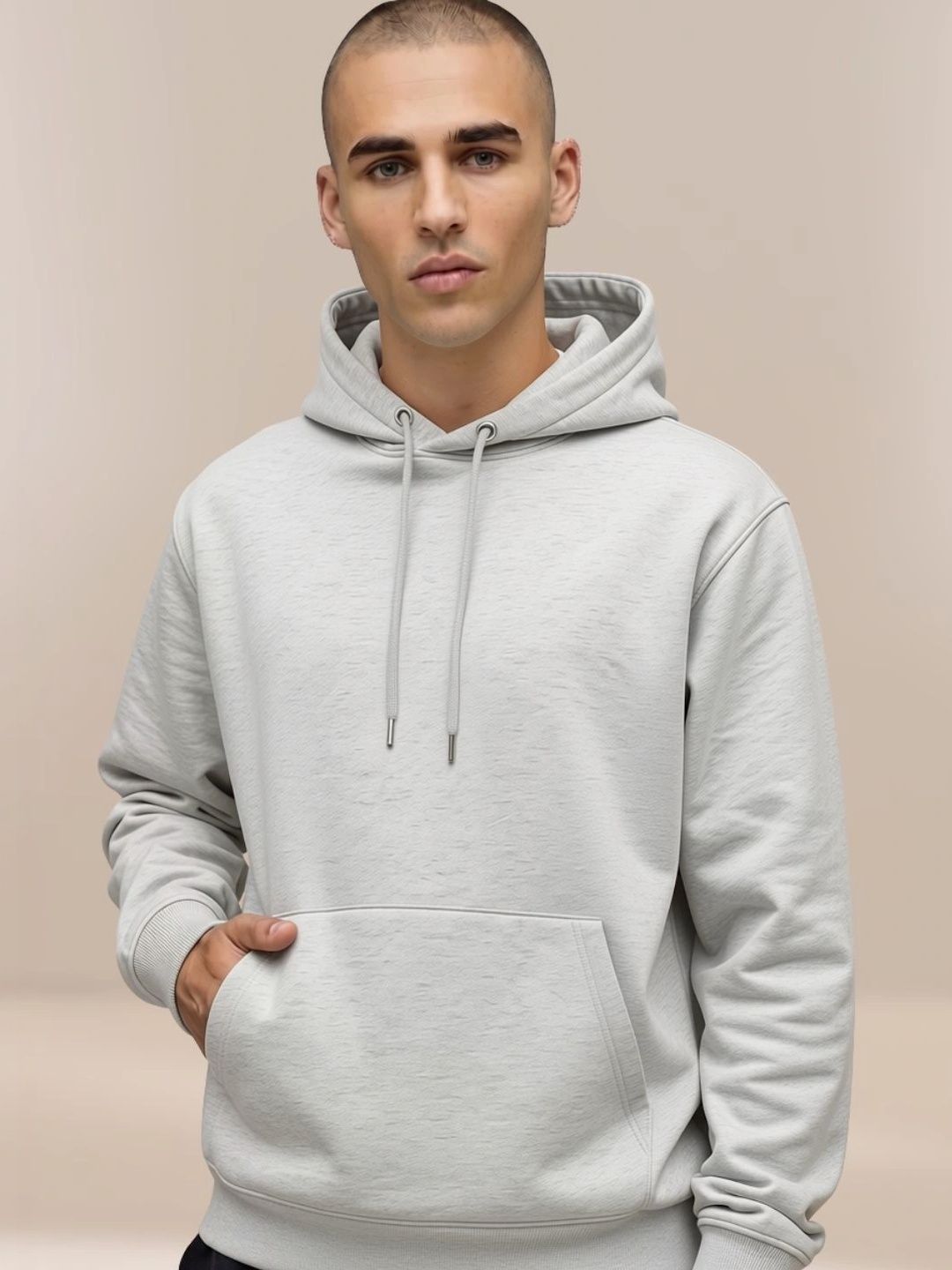 R.Code by The Roadster Life Co. Men Hooded Sweatshirt