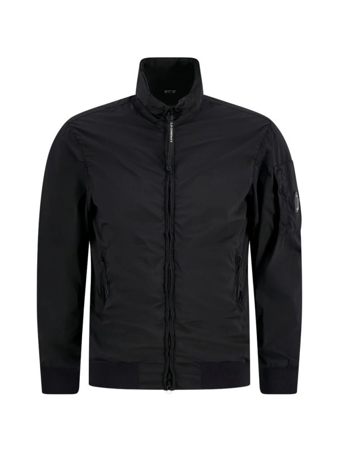 C.P. Company Black Mock Collar Jacket