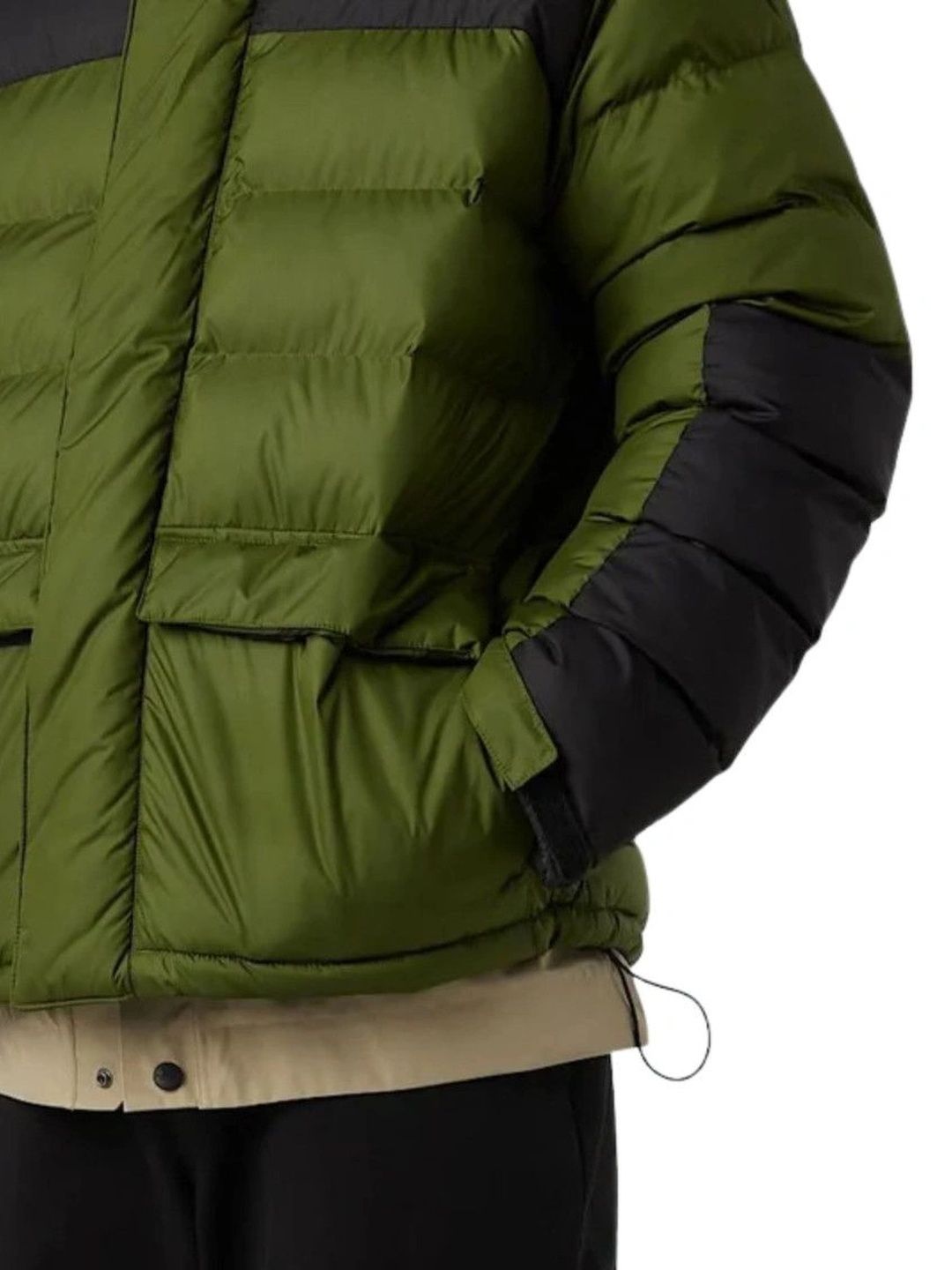 The North Face Green Color Block Jacket