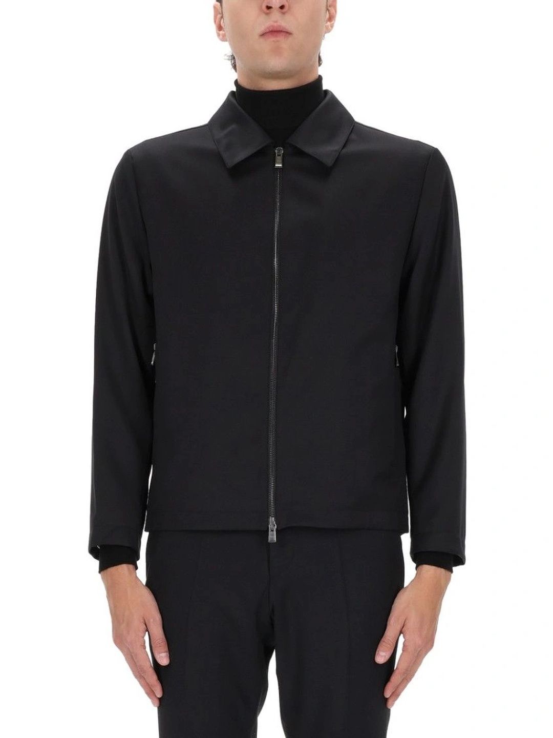 BOSS Black Shirt Collar Jacket