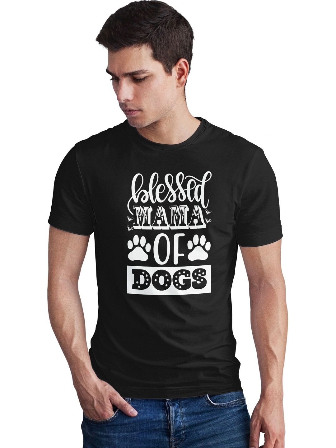 Seekbuylove Men Typography Printed Bio Finish T-shirt