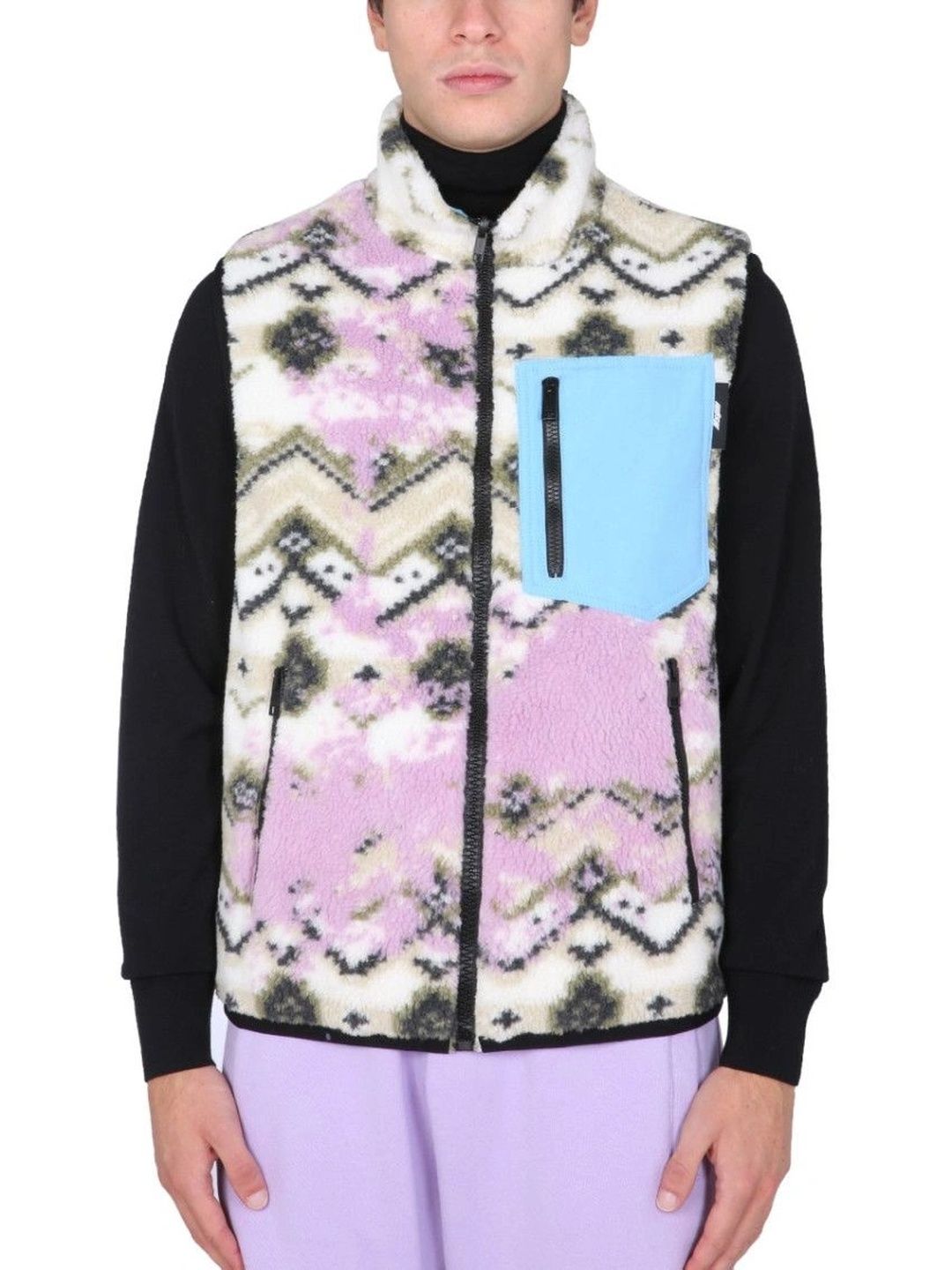 MSGM Multicolor Reversible Vest Jacket