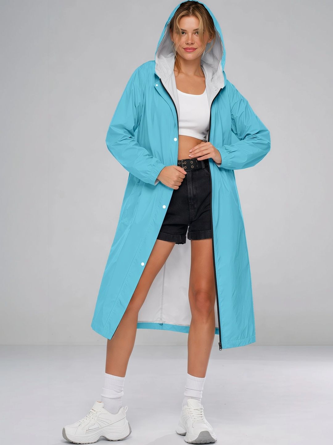 CAMISON Waterproof Reversible Raincoat