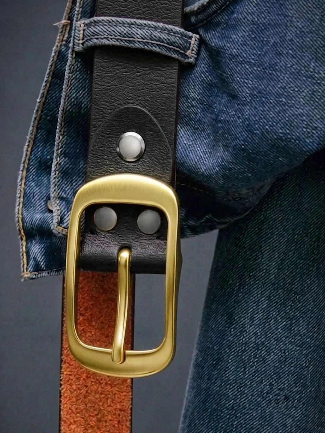 Roadster Men Leather Formal Belt