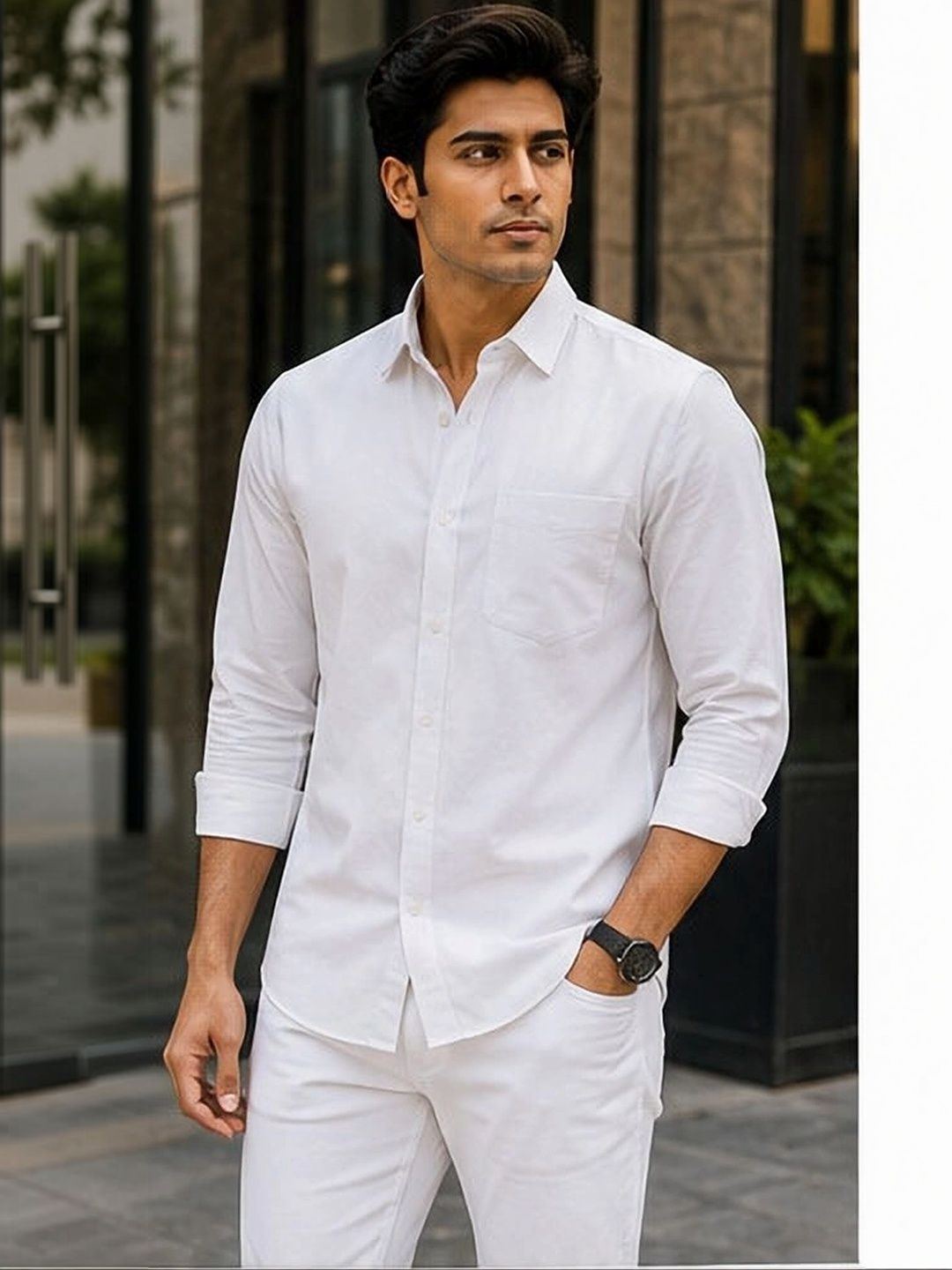 UNIFAV Men Casual Shirt