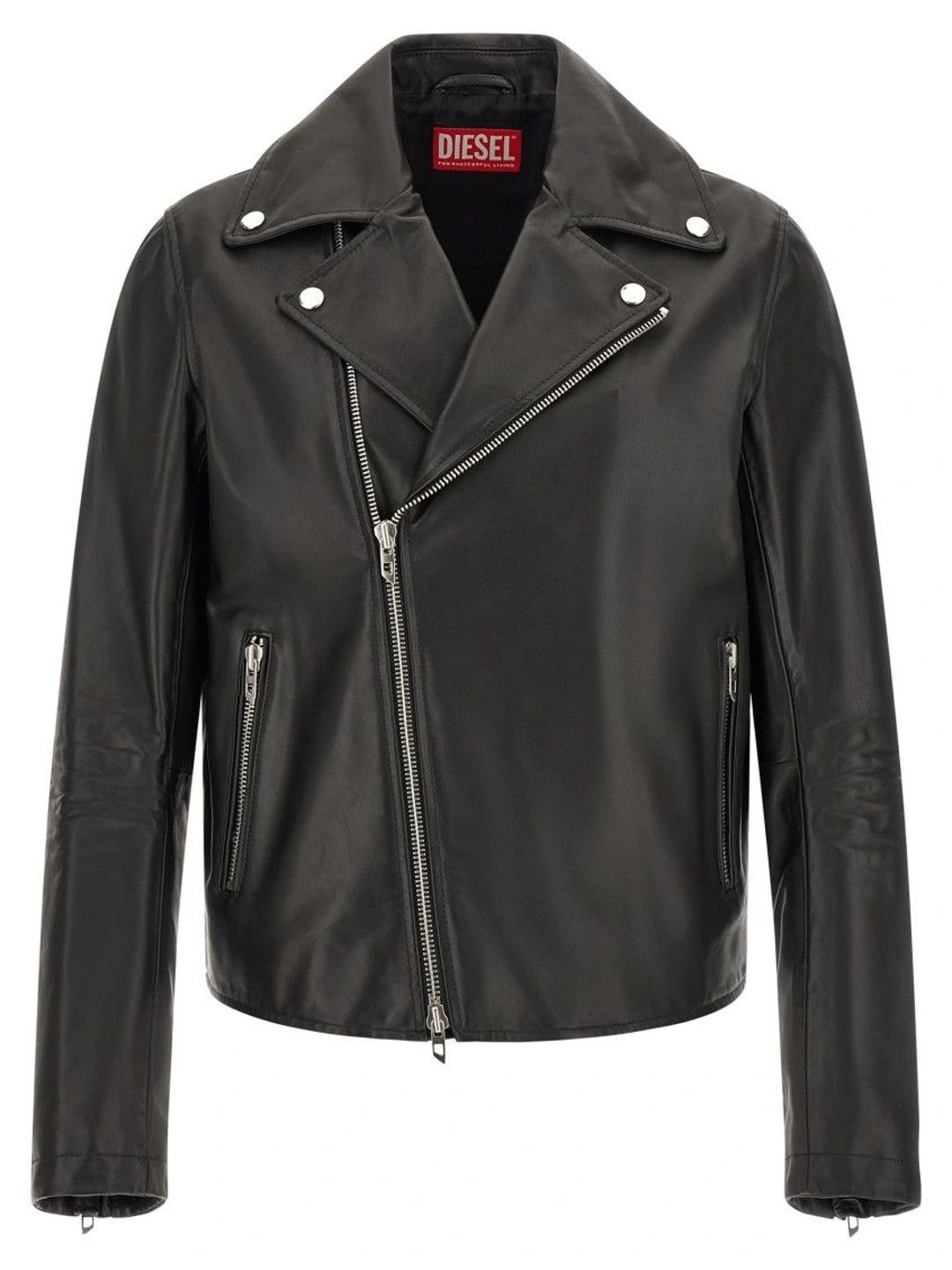 DIESEL Black Notched Lapel Jacket