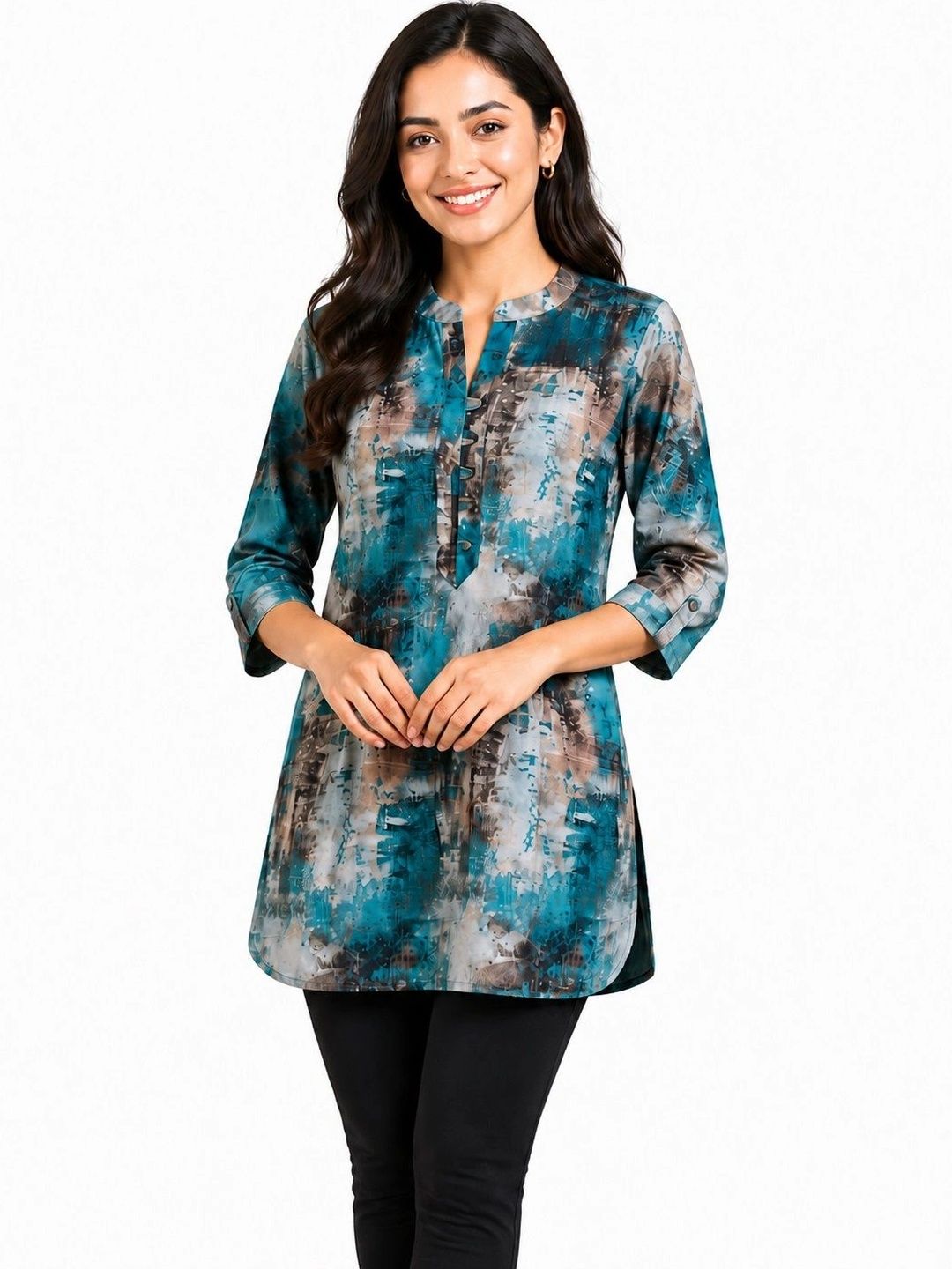 C H CREATION Printed Kurti