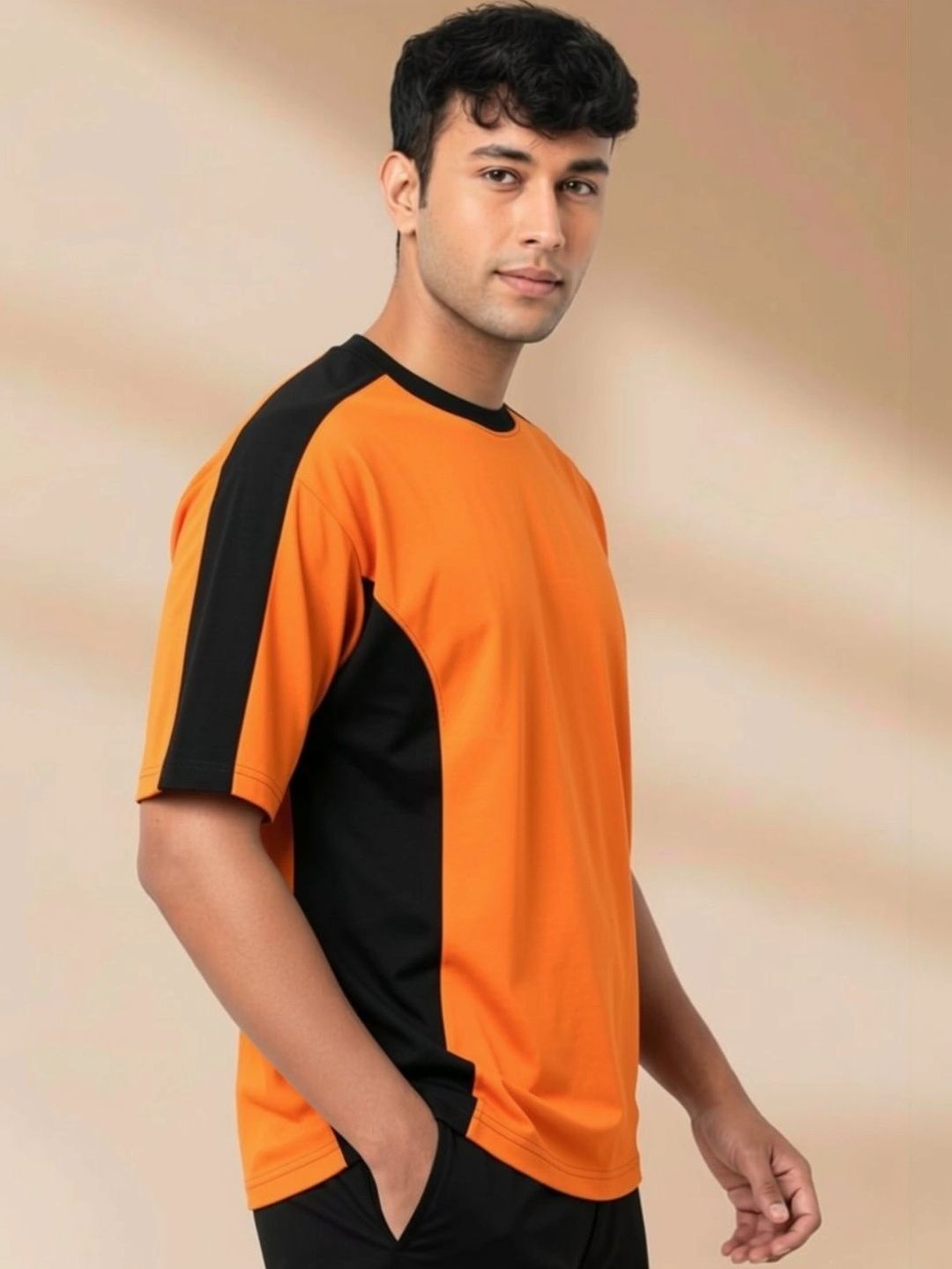 Cool Plus Men Colourblocked T-shirt