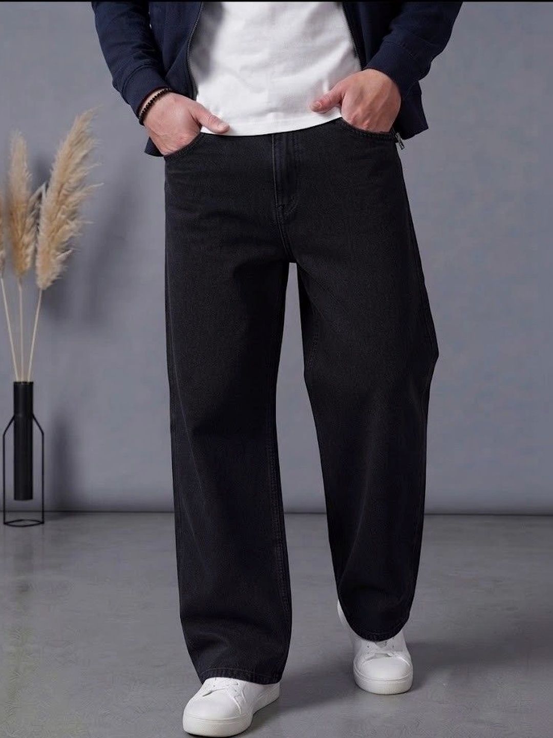 Smart Girls Store Men Straight Fit Mid-Rise Jeans