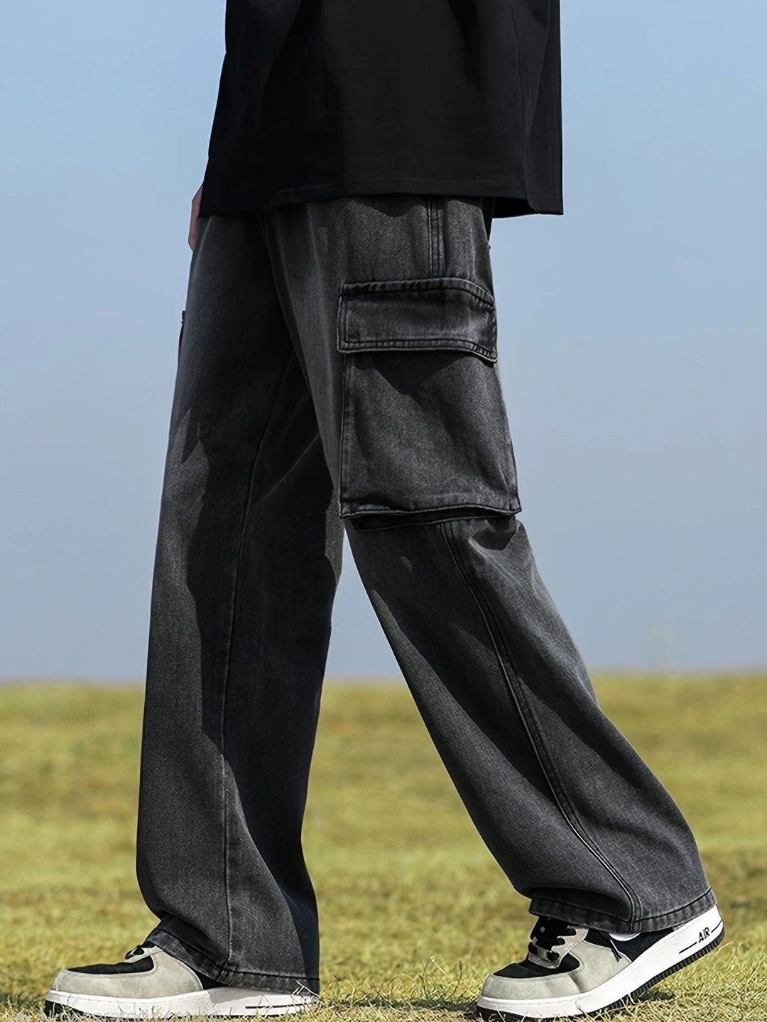 Encrypt Men Regular Fit High-Rise Jeans