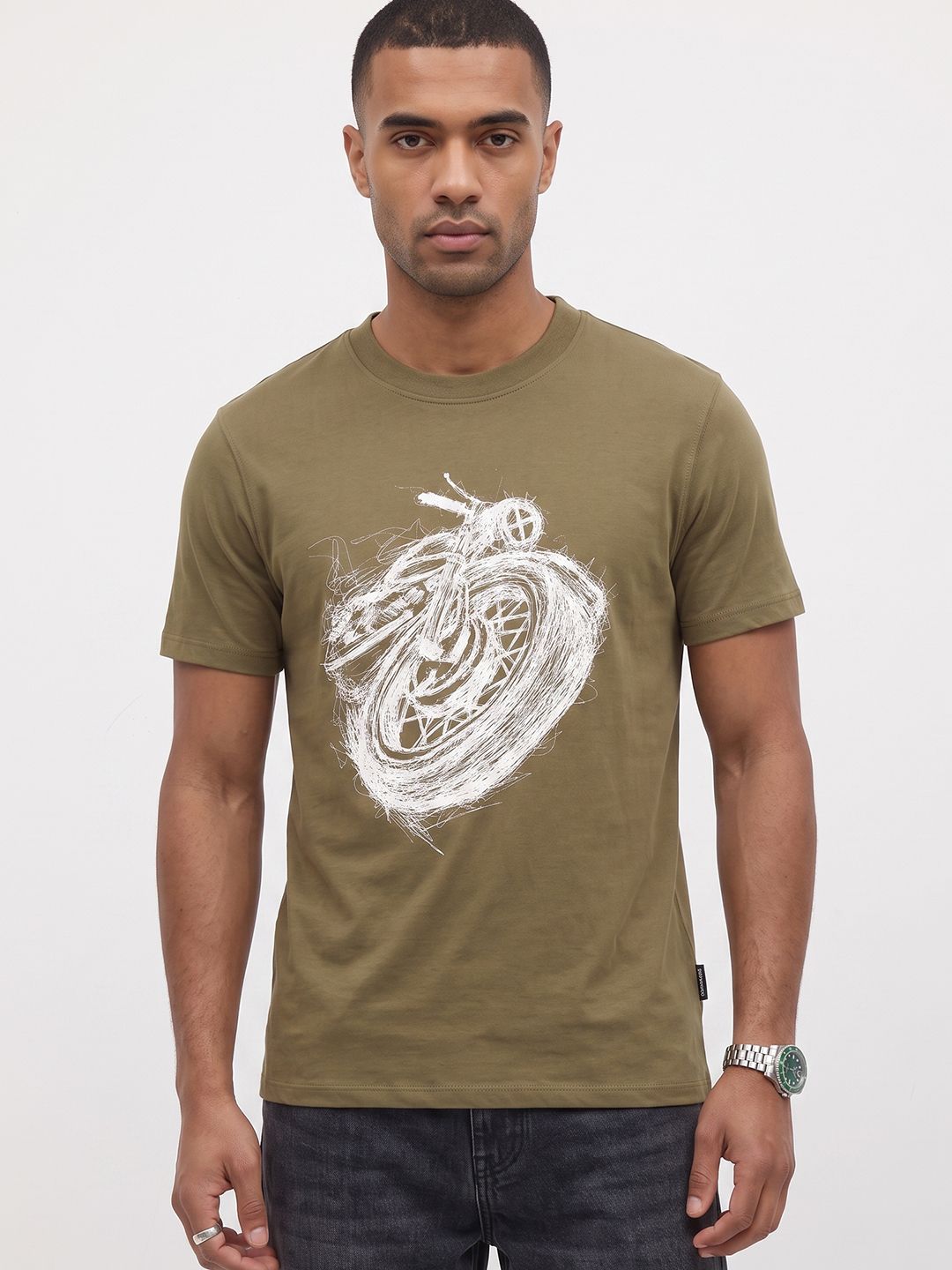 The Roadster Life Co. Graphic Printed T-shirt