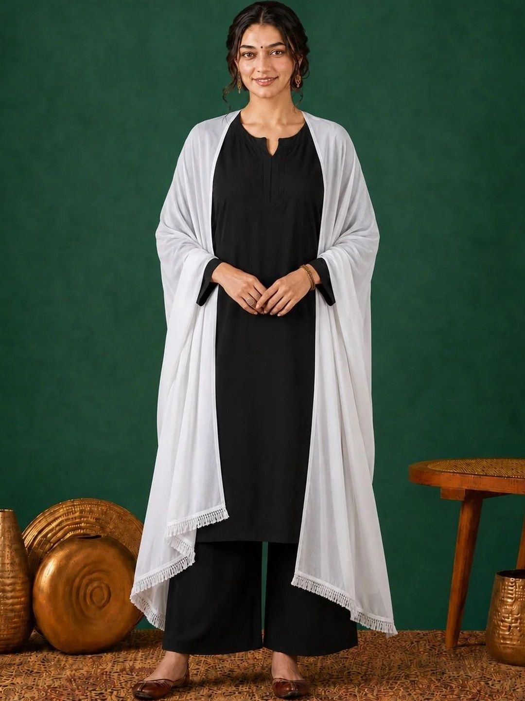Poshak Chikan Studio Dupatta