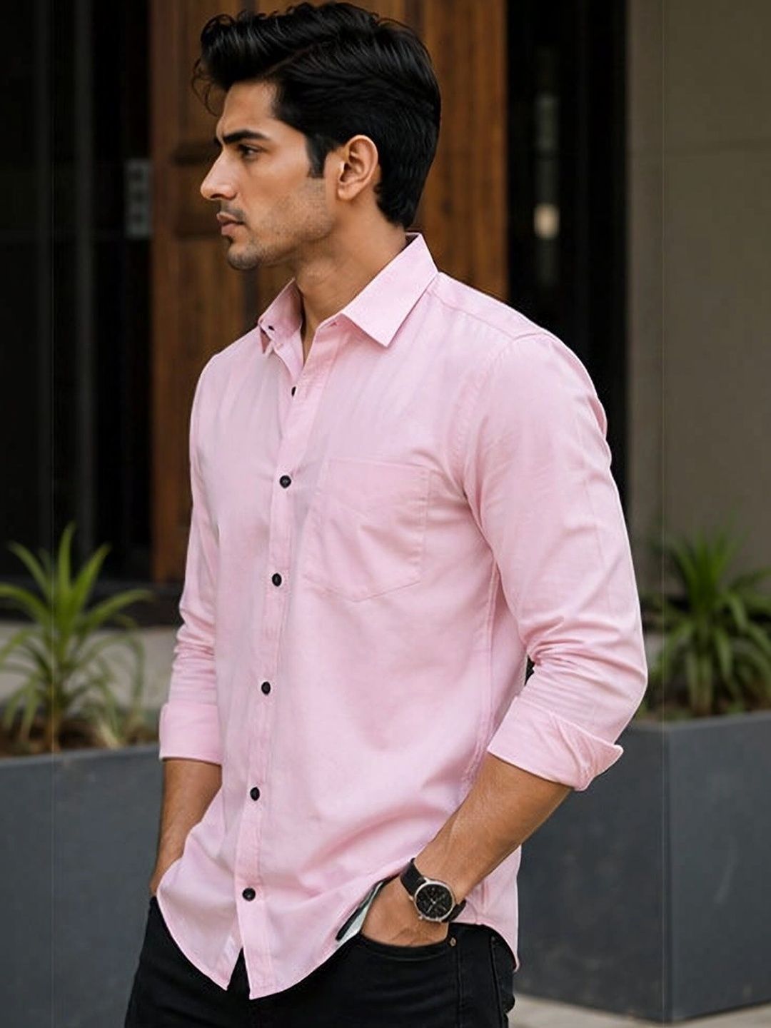 UNIFAV Men Casual Shirt