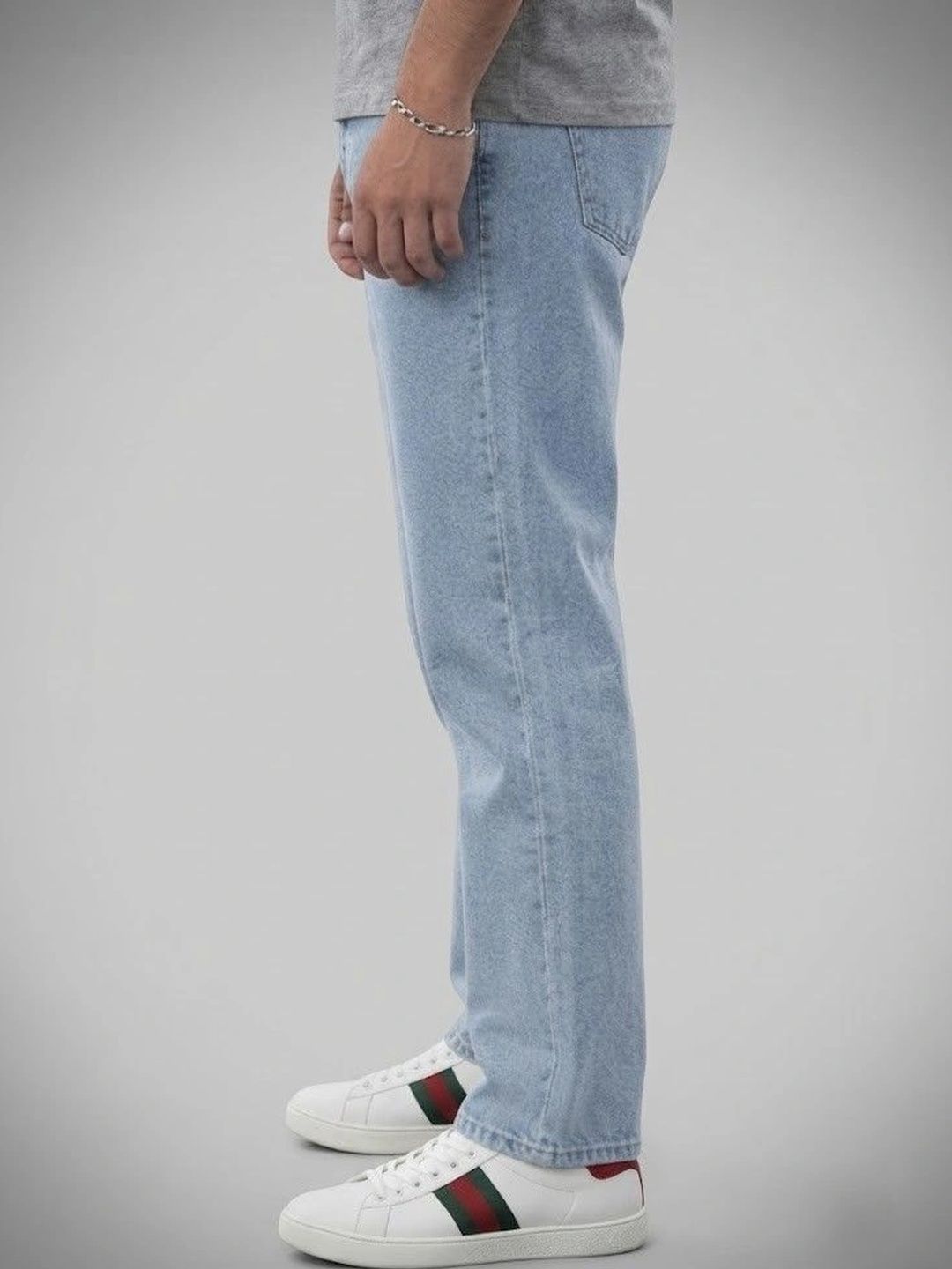 Smart Girls Store Men Mid-Rise Applique Jeans
