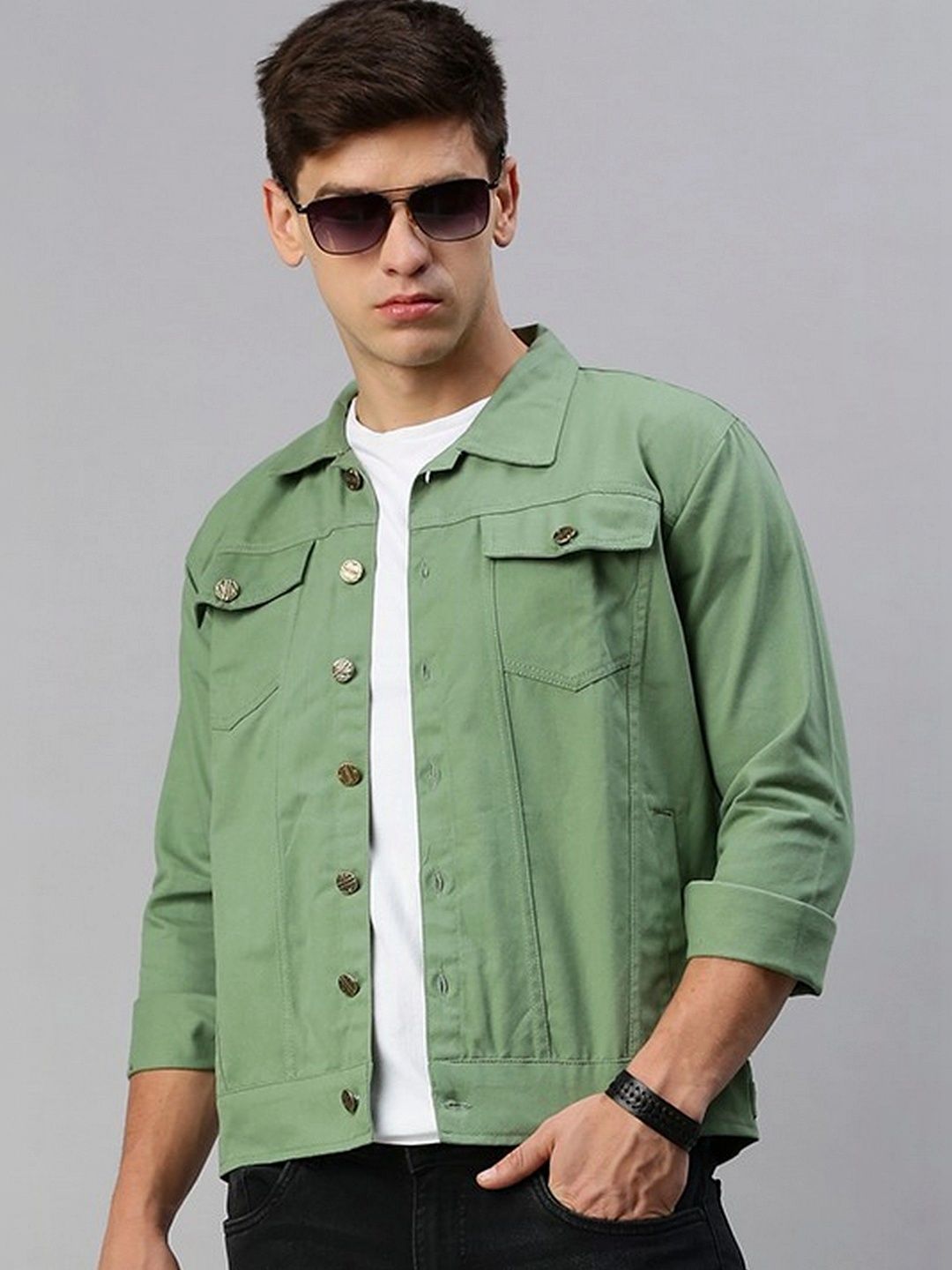 Kaali Peeli Kaali Peeli Men Outdoor Denim Jacket