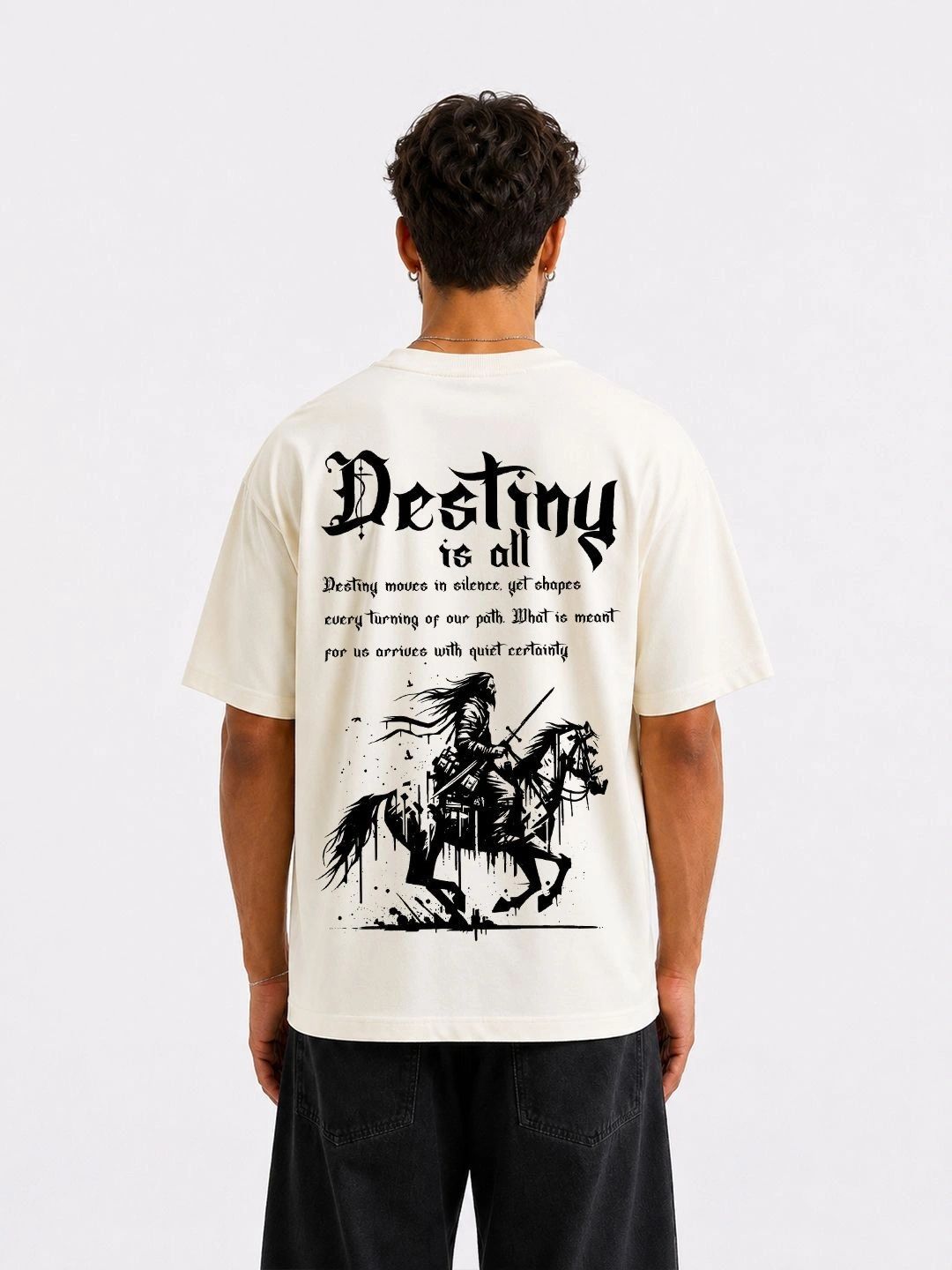BRAHMOR Men Typography Printed T-shirt