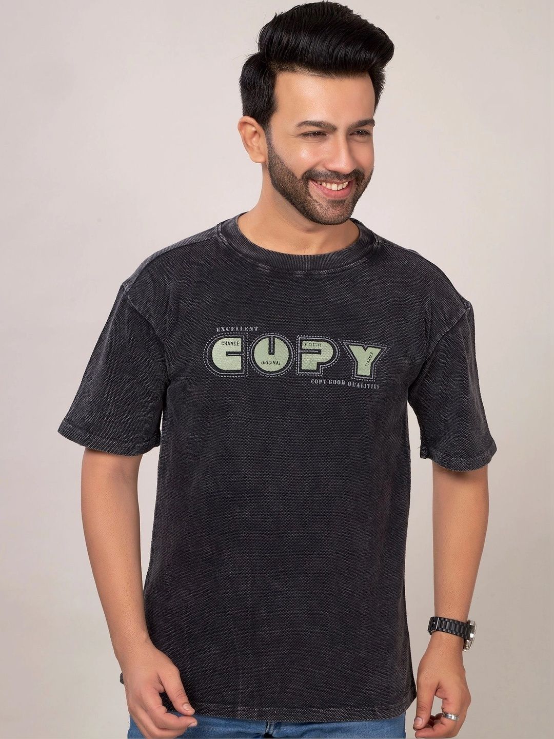 CHOKRA Men Typography T-shirt
