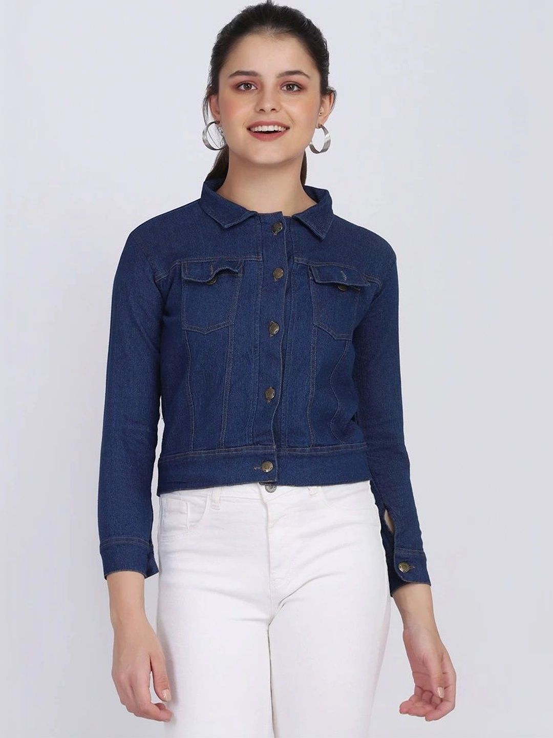 Hrikshika Fashion Women Denim Jacket
