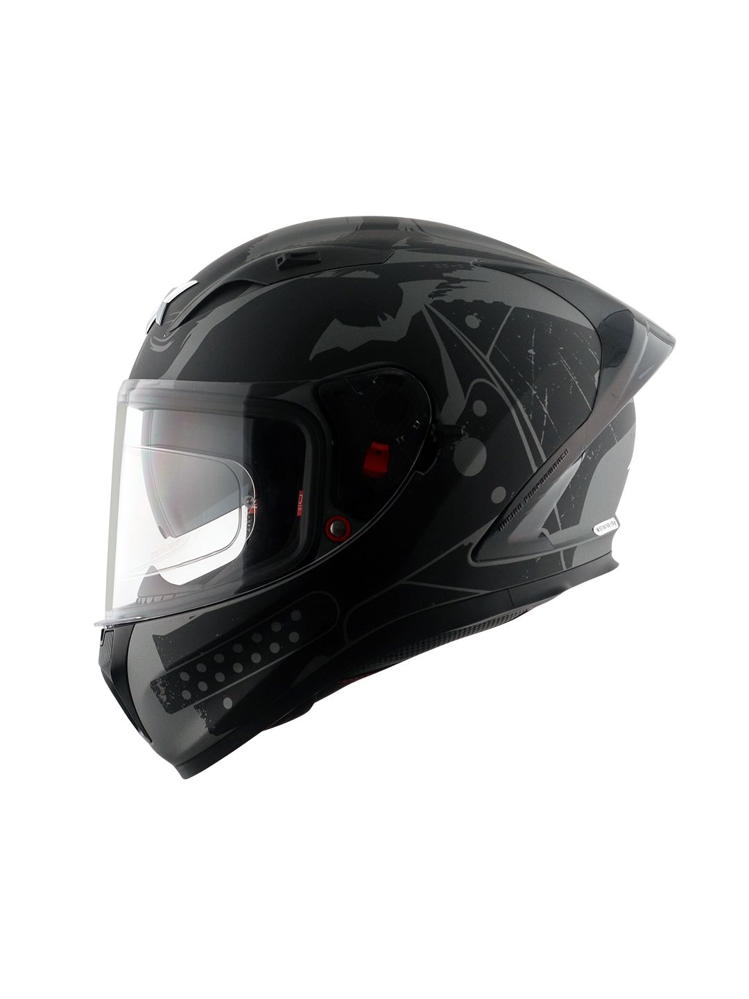 Axor Street DC Batman Full Face Helmet-Dull Anthracite Black-L