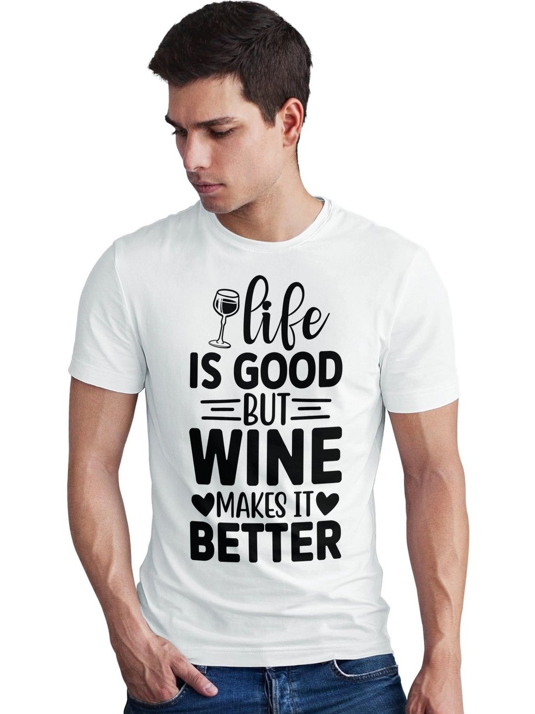 Seekbuylove Men Typography Printed T-shirt