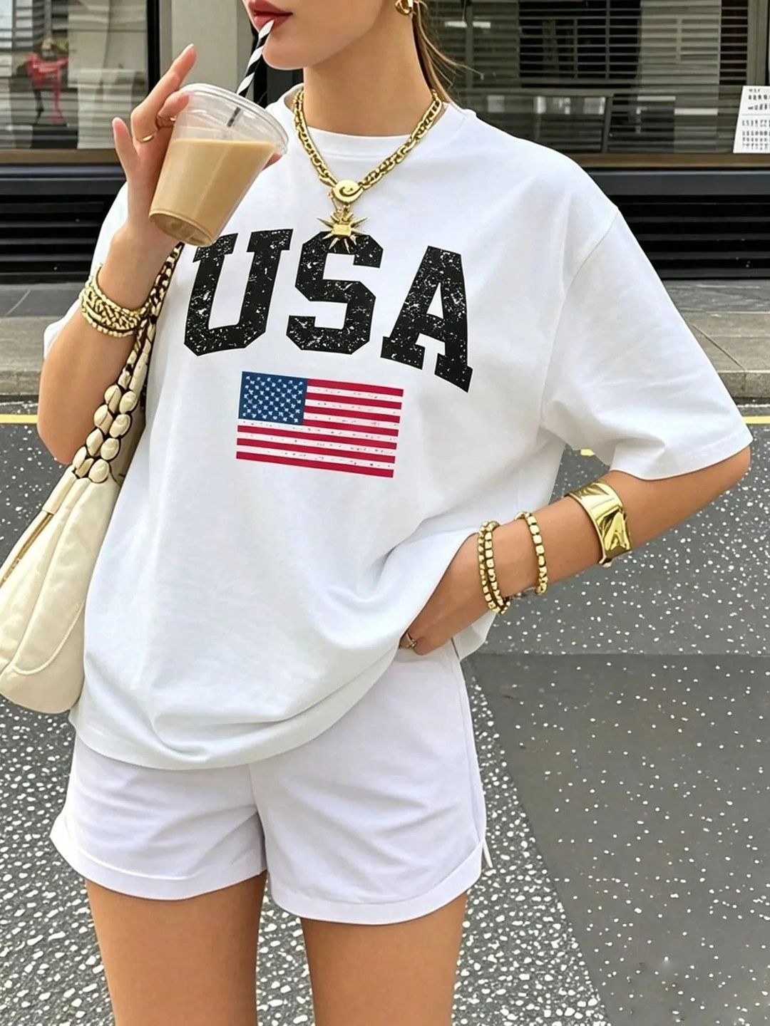SZN Women Typography Printed T-shirt